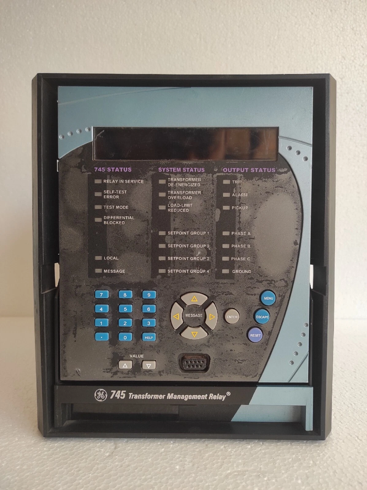 GE Multilin SR745-W2-P5-G5-HI-A-E Transformer Management Relay For Parts